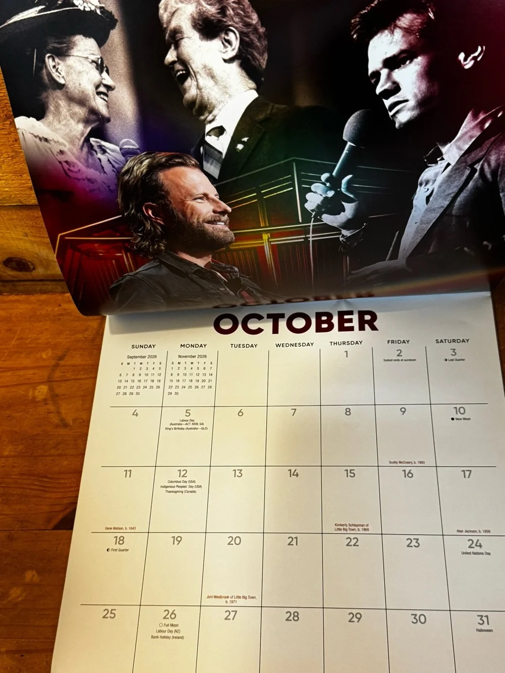 Grand Ole Opry 100th Anniversary 2026 Calendar -  12x12 (Dolly Parton, Lainey…)